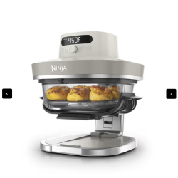 Ninja Crispi Pro 6-en-1 Comptoir en verre Friseur à air os