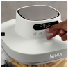 Ninja Crispi Pro 6-en-1 Comptoir en verre Friseur à air Quartz rose