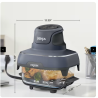 Ninja Crispi 4-en-1 système de cuisson de friteuse en verre portable rose