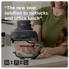 Ninja Crispi 4-en-1 Portable en verre Friseur à air système de cuisson Sage