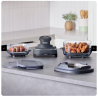 Ninja Crispi 4-en-1 Portable en verre Friseur à air système de cuisson Sage