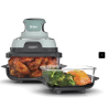 Ninja Crispi 4-en-1 Portable en verre Friseur à air système de cuisson Mint