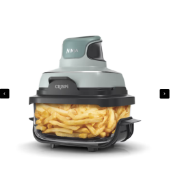 Ninja Crispi 4-en-1 Portable en verre Friseur à air système de cuisson Mint
