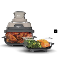 Ninja Crispi 4-en-1 Portable en verre Air Fryer système de cuisson pierre