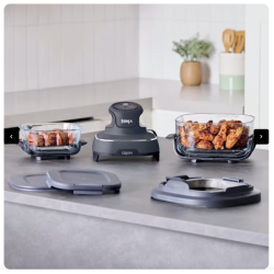 Ninja Crispi 4-en-1 Portable en verre Air Fryer système de cuisson pierre