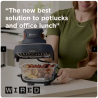 Ninja Crispi 4-en-1 Portable en verre Air Fryer système de cuisson pierre