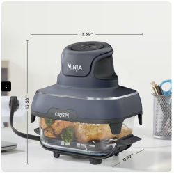 Ninja Crispi 4-en-1 Portable en verre Air Fryer système de cuisson pierre