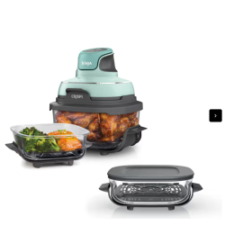 Système de cuisson portable Ninja Crispi avec contenant en verre supplémentaire Mint