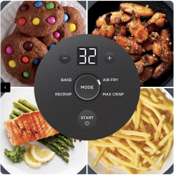 Système de cuisson portable Ninja Crispi avec contenant en verre supplémentaire Mint