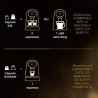 Lot machine L'OR BARISTA Original 200 capsules noir