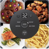 Système de cuisson portable Ninja Crispi avec contenant en verre supplémentaire rose