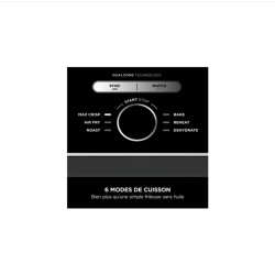 AF400EU Friteuse sans huile Ninja MAX Dual Zone