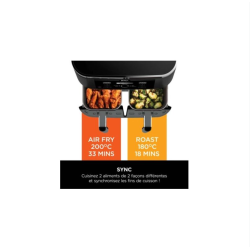 AF400EU Friteuse sans huile Ninja MAX Dual Zone