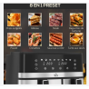 Friteuse à air 2700W air fryer double compartiment 8,5L 8 programmes noir