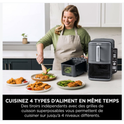 Friteuse sans huile 9.5l 2470w noir Ninja sl400eu