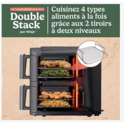 Friteuse sans huile 9.5l 2470w noir Ninja sl400eu