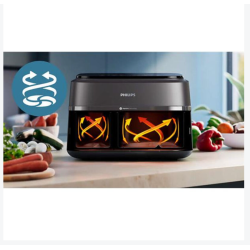 Friteuse sans huile 9l 2750w noir Philips
