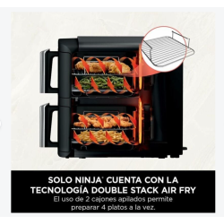 Friteuse à air Ninja SL300EU Double 6 LT Gris