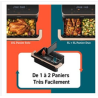 Friteuse sans huile Cosori Airfryer Dual Blaze Twinfry Chef Edition 10L