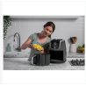 NINJA MAX AF160EU Friteuse sans huile 6 modes de cuisson predefinis Panier grande capacite 5,2L 1750W