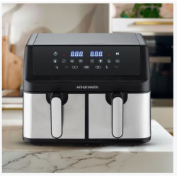Friteuse sans huile ARTHUR MARTIN 2 cuves de 4.5L 2000W