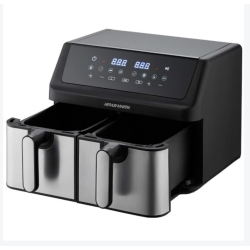 Friteuse sans huile ARTHUR MARTIN 2 cuves de 4.5L 2000W