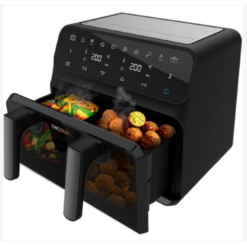 Cecotec Friteuse sans Huile de 5.5 L à Air Chaud avec Balance Intégrée Cecofr