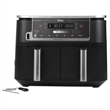 Friteuse à air double zone Ninja AF451EU Max Pro Air Fryer 9.5 L Noir