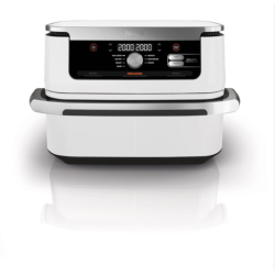 AF500EUWH-NINJA Friteuse sans huile FlexDrawer Blanc 10.4L 8 personnes