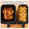 MOULINEX Friteuse sans huile 2 tiroirs Friteuse a air et gri l8 programmes Air Fryer