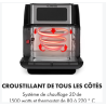 Klarstein Airfryer Friteuse à air chaud grande capacité 10 litres 1500W