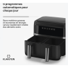 Friteuse à air chaud Klarstein friteuse à air 2 chambres friteuse à air chaud compacte 2850 W