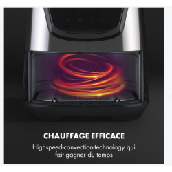 Klarstein Airfryer Friteuse à air chaud multifonction Friteuse électrique 5.4L 1700W