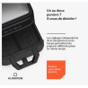 Friteuse à air chaud Klarstein friteuse à air 2 chambres friteuse à air chaud compacte 2850 W