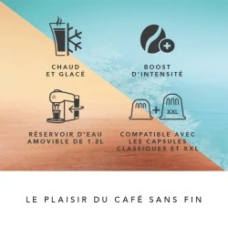 Lot L’OR BARISTA Absolu Deep gris 50 capsules Offertes