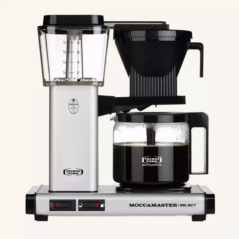 Machine à café KBG SELECT Matt Aluminium Moccamaster Moccamaster Machine à café KBG SELECT Matt Aluminium Moccamaster Moccamaster